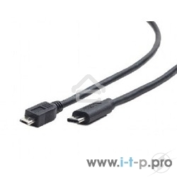 Кабель Cablexpert CCP-USB2-mBMCM-10 USB2.0 microBM/USB3.1TypeC, 3м, 