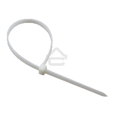 Хомут-стяжка кабельная нейлоновая Rexant 200 x2,5 мм, белая, упаковка 100 шт.