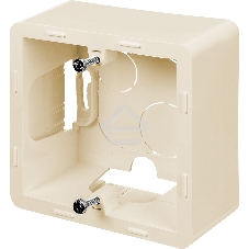 Коробка накладного монтажа 1 пост слоновая кость Inspiria