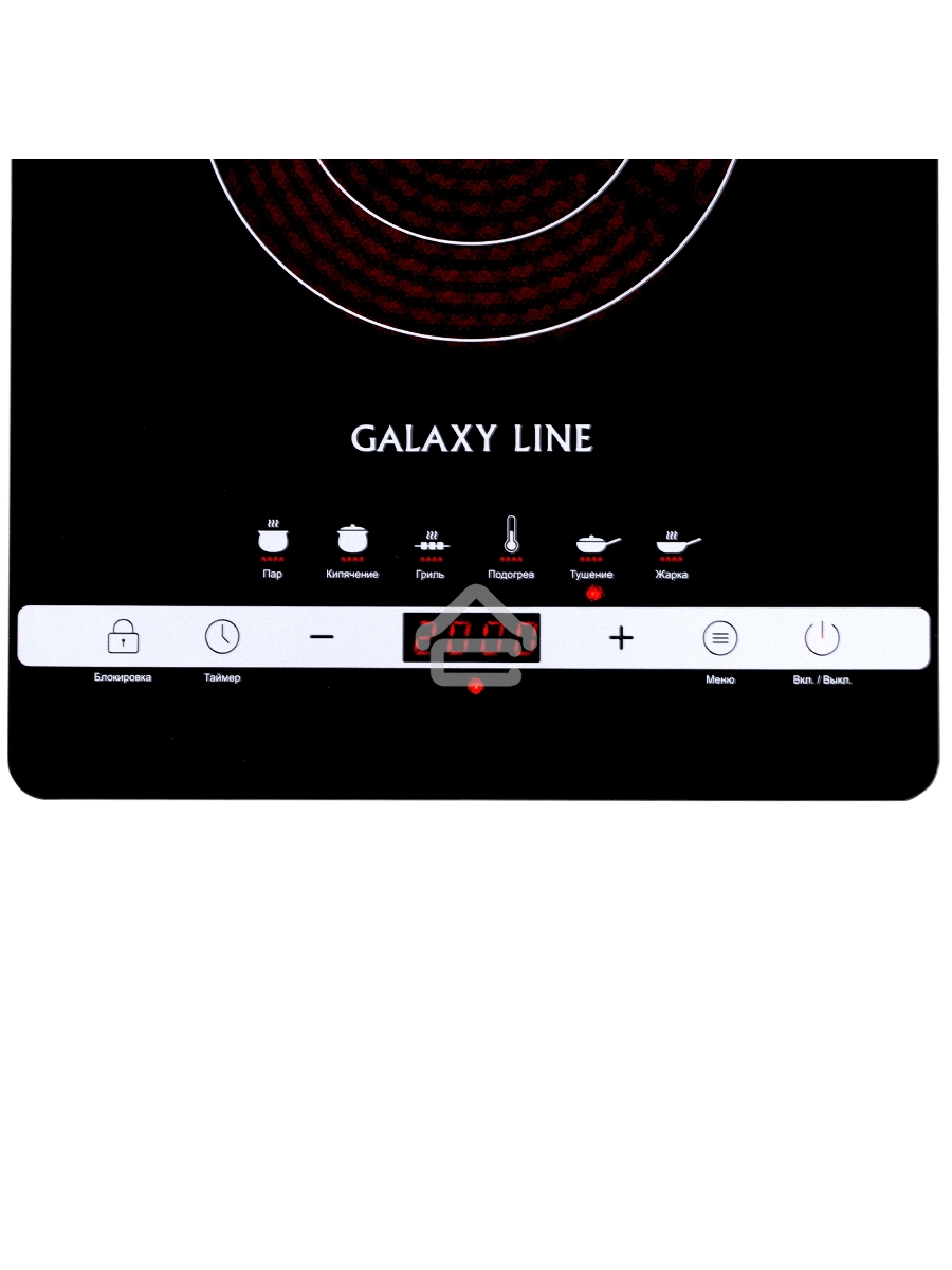 Электроплитка Galaxy Line GL 3030, черная