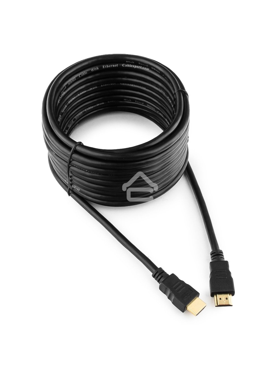 Кабель Cablexpert HDMI CC-HDMI4-7.5M, 19M/19M, v2.0, медь, позол.разъемы, экран, 7.5м, черный, пакет