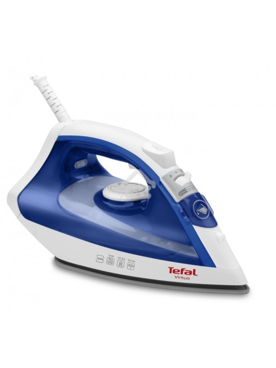 Утюг Tefal FV1711E0 1800Вт синий/белый