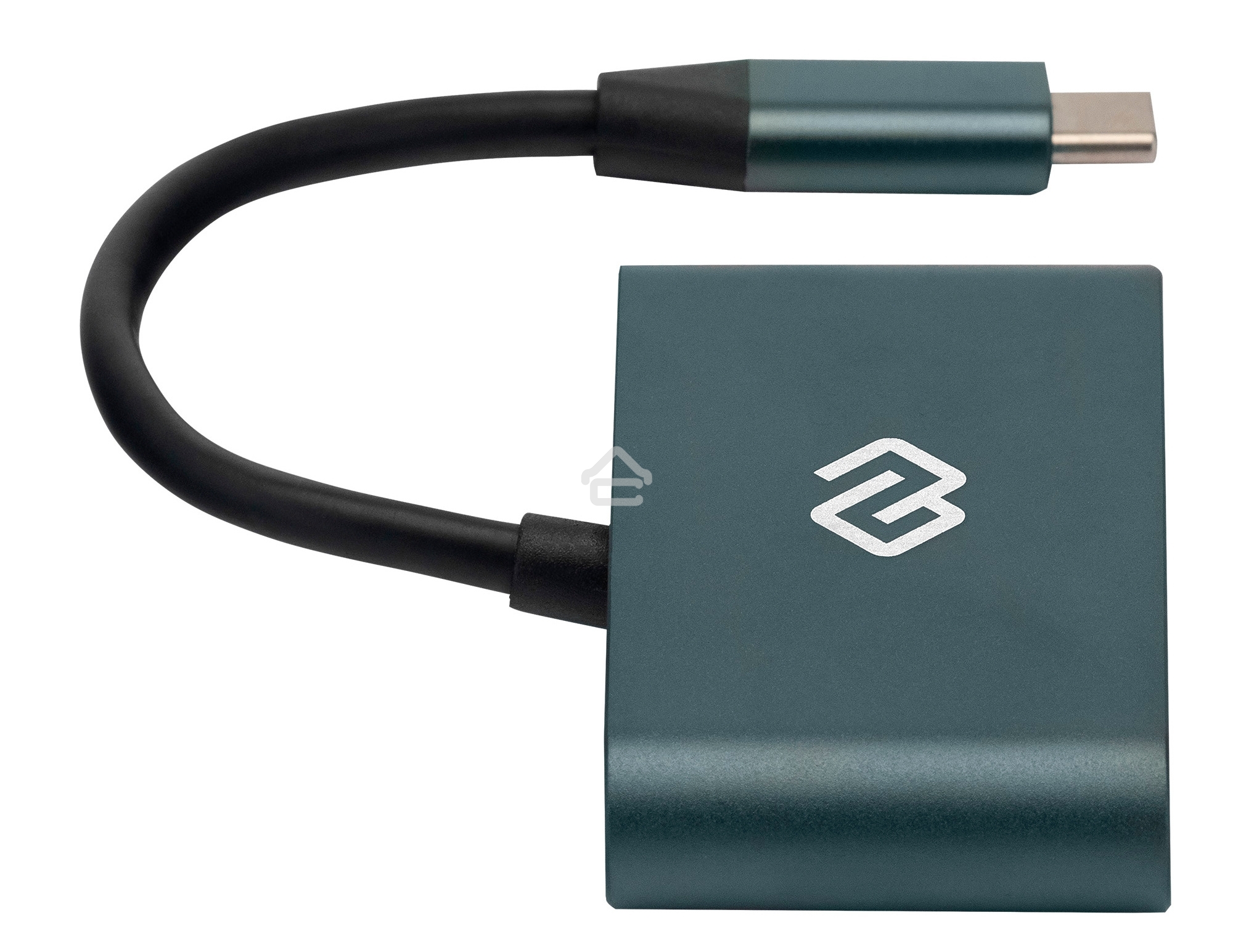 Кард-ридер Type C Digma CR-СA2512-G темно-серый