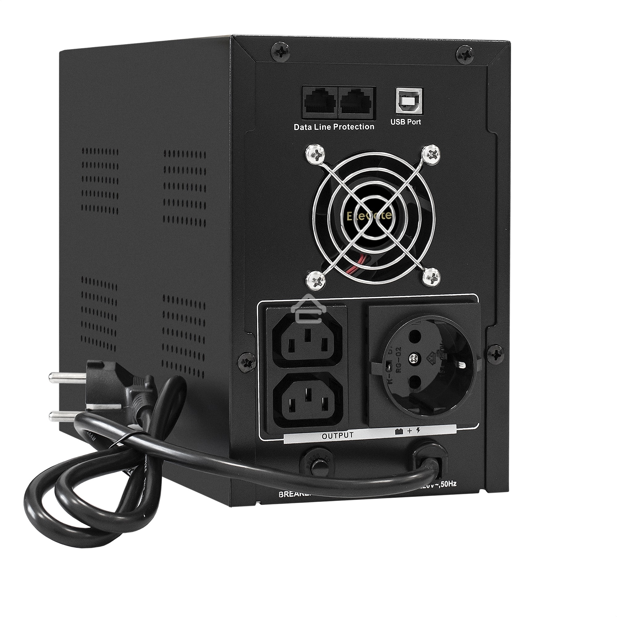 Источник бесперебойного питания ExeGate EX292630RUS SpecialPro Smart LLB-2000.LCD.AVR.1SH.2C13.RJ.USB <2000VA/1200W, LCD, AVR, 1*Schuko+2*C13,RJ45/11,USB, металлический корпус, Black>