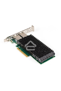 Сетевой адаптер ExeGate EXE-X540-T2 (PCI-E x8 v3.0, порты 2xRJ45 (медные), 10Gb/s (10/5/2.5/1Gb/s, 100Mb/s), Server NIC Intel Chipset X540-AT2)