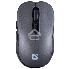 Мышь беспроводная Defender Gassa MM-105 серый, 1600 dpi, радиоканал, USB, кнопки - 6