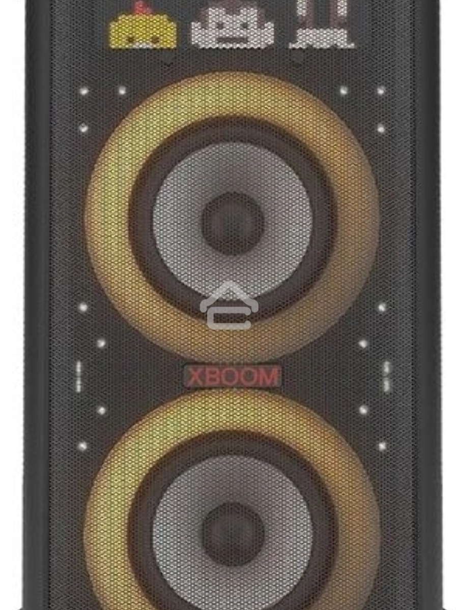 Минисистема LG XBOOM XL9T черный/красный 1000Вт USB BT