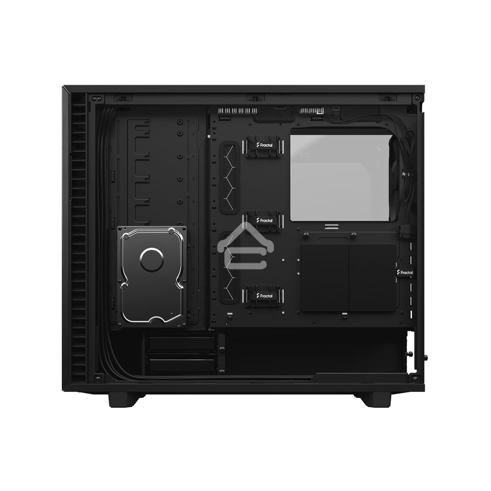 Корпус Fractal Design DEFINE 7 BLACK - DARK TG / mid tower / E-ATX / dark tint tempered glass / 3x140mm fans inc. / FD-C-DEF7A-03
