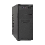 Компьютерный корпус Minitower ExeGate MA-372UX Black, mATX <UN450, 120mm> 2*USB+2*USB3.0, Audio