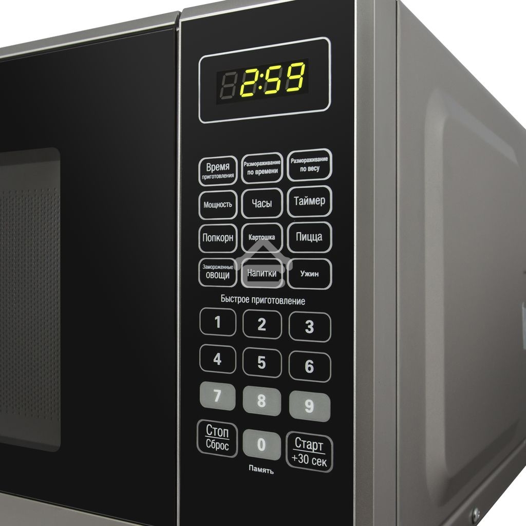 Микроволновая печь Maunfeld MFSMO.20.7SGB черный, 20 л, 700 Вт, переключатели - сенсор