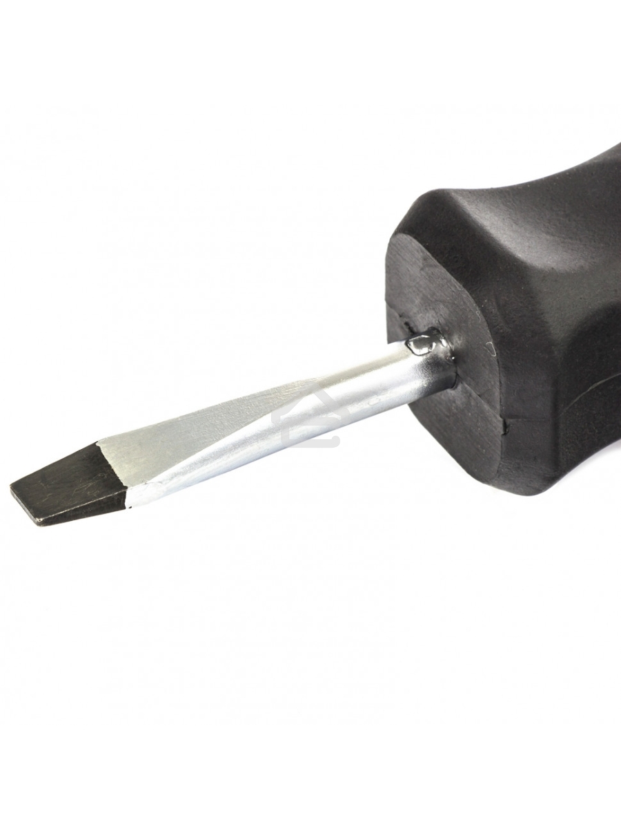 Отвертка Anti-Slip, SL5,0 х 38 мм, CrV, двухкомп. рукоятка Matrix