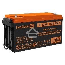 Комплект источника бесперебойного питания Exegate EX296004RUS + батарея 65Aч EX282982RUS 4шт (инвертор, синус, для котла, настенный) ExeGate FineSine SX-5000.LCD.AVR.2SH.T 5000VA/3500W, чистая синусоида, цветной LCD-дисплей, AVR, 2*Schuko+клеммы, линейно-