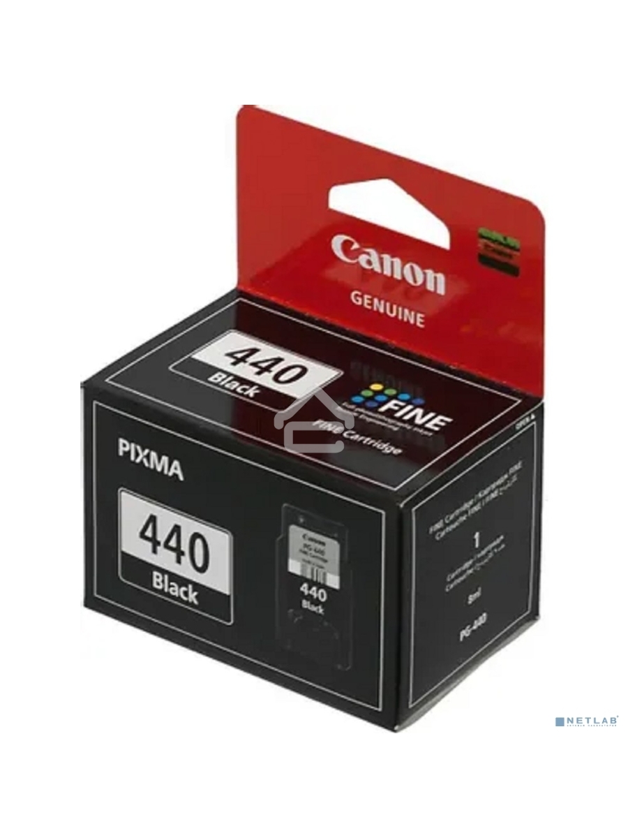 Картридж струйный Canon PG-440 5219B001 черный для Canon MG2140/3140