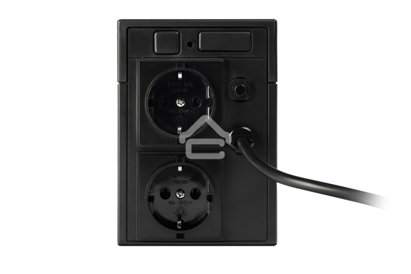 Источник бесперебойного питания SMARTWATT линейно-интерактивный, 650/360 ВА/Вт, напольный, LED индикация, Shuko CEE7/4 - 2 шт.