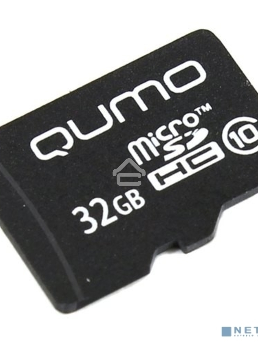 Флеш карта Micro SecureDigital 32Gb QUMO QM32GMICSDHC10NA {MicroSDHC Class 10}