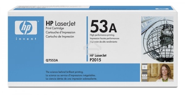 Картридж лазерный HP Q7553A черный для LaserJet P2015 3000 стр.