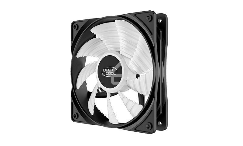 Вентилятор для корпуса DEEPCOOL RF120R черный, 120 мм, 1300 об/мин, 21.9 дБ, 3 pin