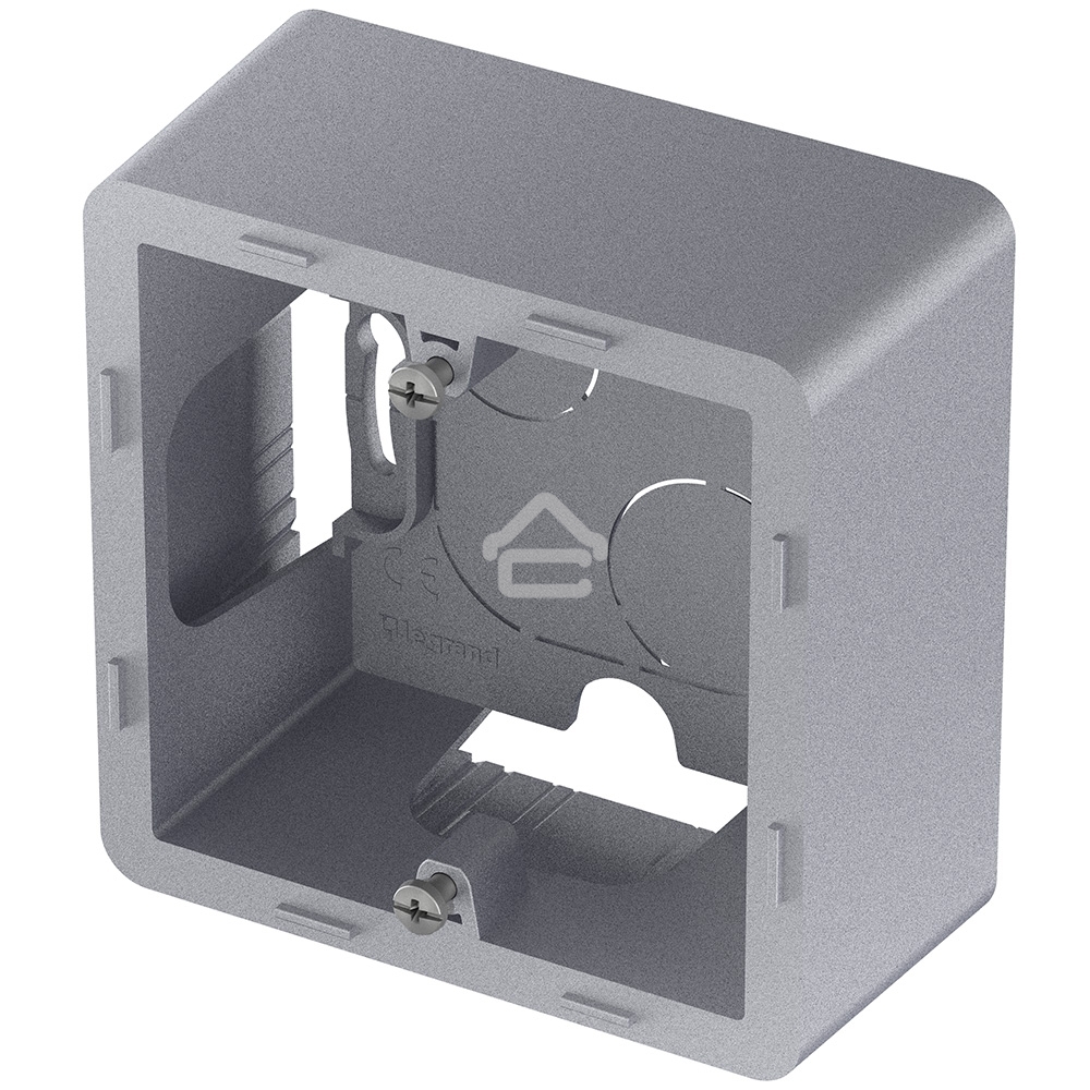 Коробка накладного монтажа Inspiria 1 пост алюминий