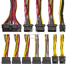 Блок питания серверный 400W ExeGate EX292186RUS ServerPRO-2U-400ADS (2U, APFC, КПД 85% (80 PLUS Bronze), 6см ball bearing fan, 24pin, 2x8pin, 5xSATA, 3xIDE)