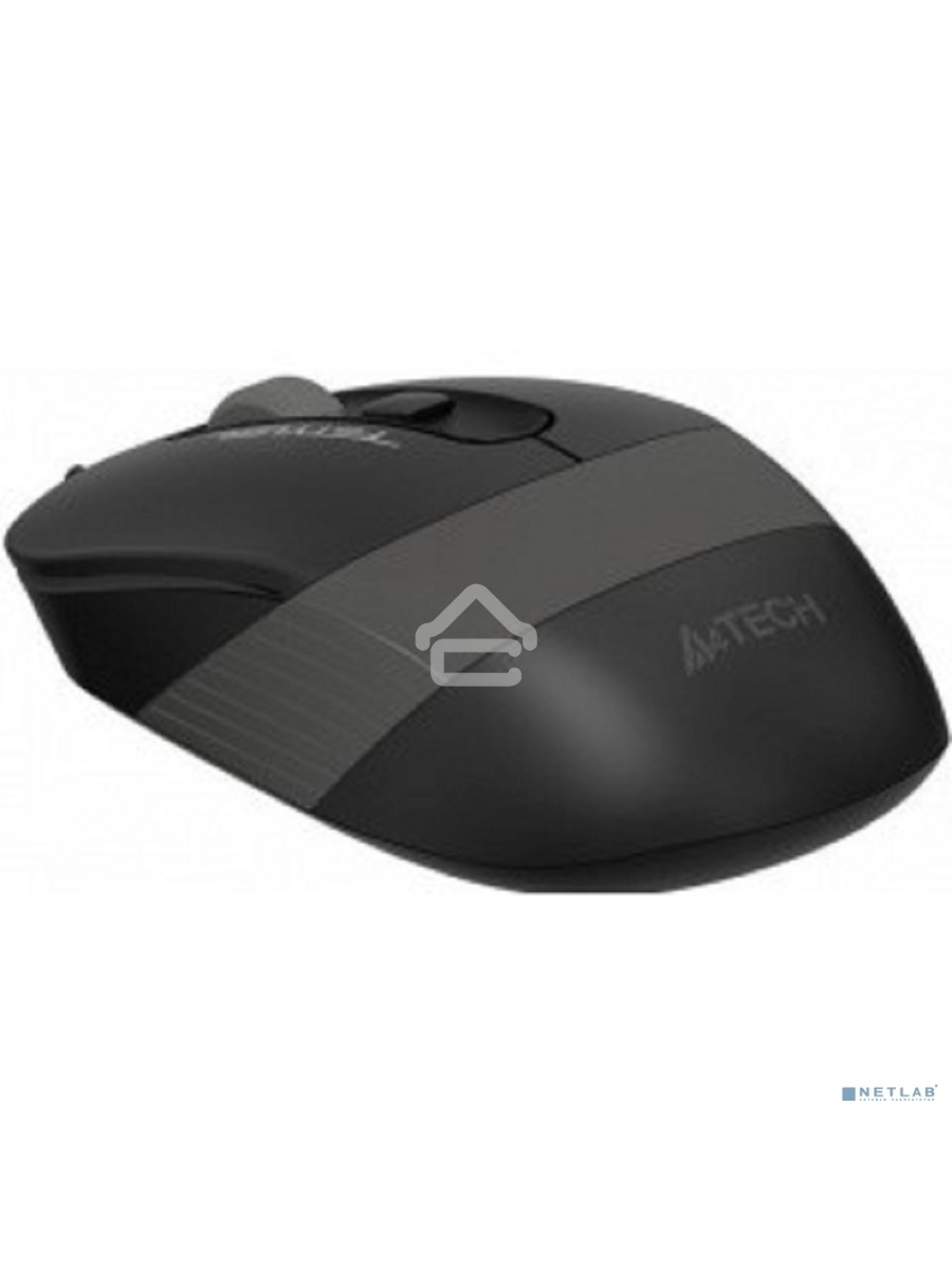 Мышь проводная A4Tech Fstyler FM10 черный/серый, 1600 dpi, USB, кнопки - 4