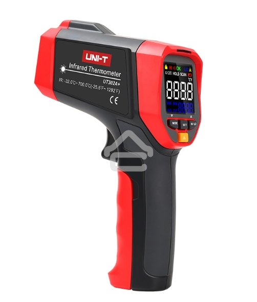 Инфракрасный термометр UT302A+, -32С~ 700С