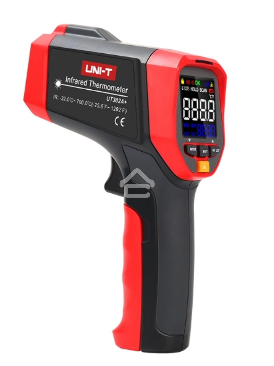 Инфракрасный термометр UT302A+, -32С~ 700С