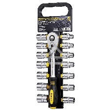 Набор головок BERGER BG2035 торцевых 1/2'' superlock 15предметов