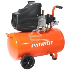 Компрессор PATRIOT EURO 50/2601.8кВт 220В 260л/мин 50л выход быстросъем елочка 8мм