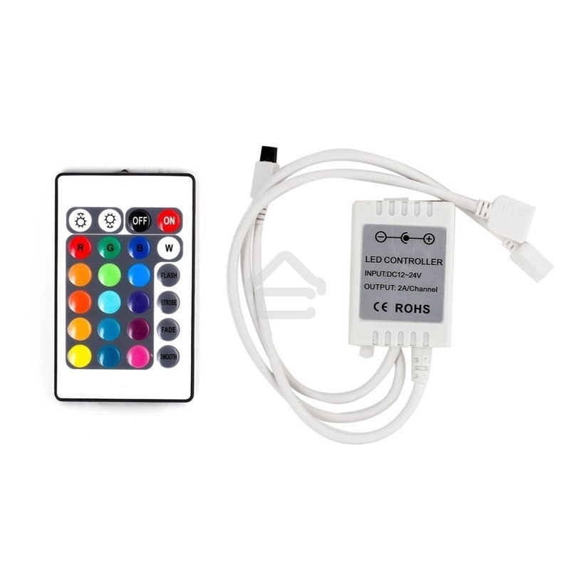 Контроллер инфракрасный LED RGB (IR) 12 V/6 A инфракрасный (IR) LAMPER