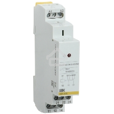 Реле промежуточное OIR 2 конт. (8А) 24В AC/DC ИЭК OIR-208-ACDC24V