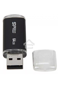 Флеш диск Silicon Power USB Drive 64Gb Ultima II SP064GBUF2M01V1K {USB2.0, Black}
