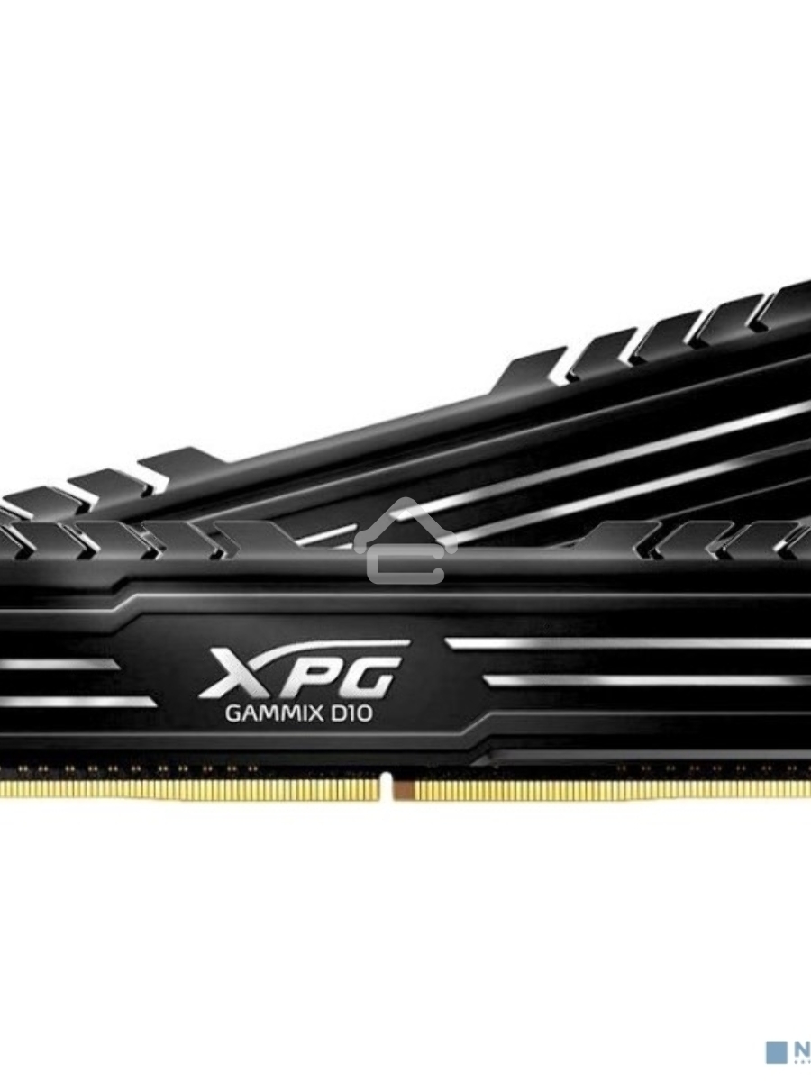 Оперативная память XPG Gammix D10, DDR4, 16GB (2x8GB), 3200MHz, CL16, UDIMM, с радиатором, черный