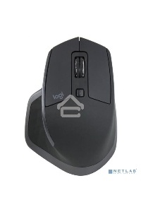 Мышь беспроводная Logitech MX Master 2S графитовый, 4000 dpi, радиоканал, Bluetooth, USB, кнопки - 7