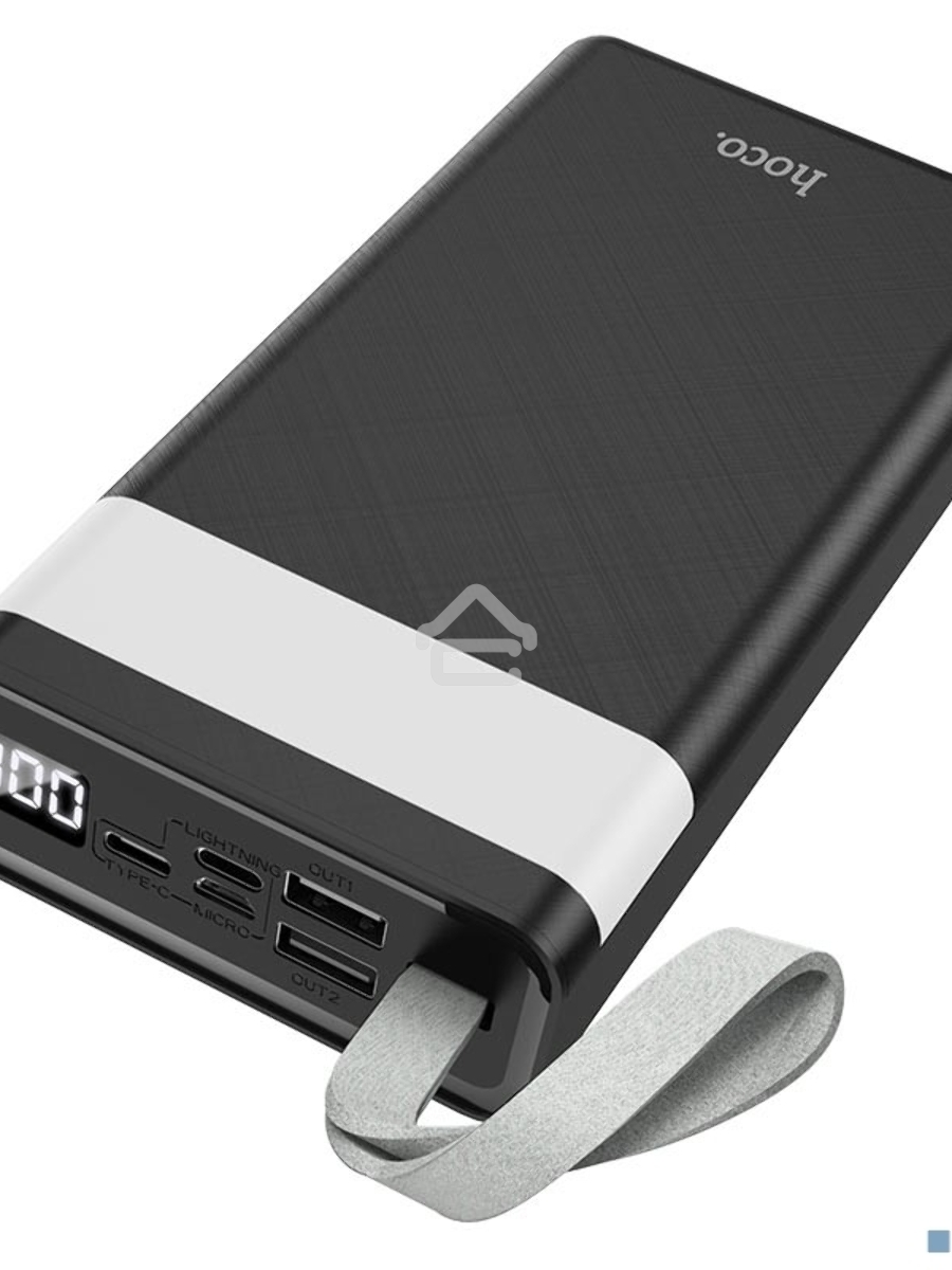 Портативный аккумулятор Hoco J73 30000mAh, 2A, черный (39414)