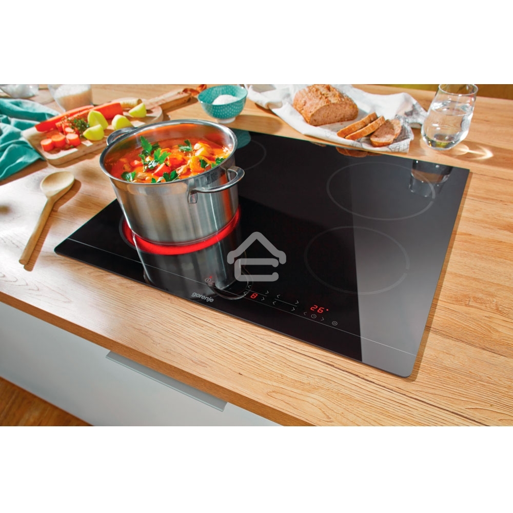 Электрическая варочная поверхность Gorenje ECT641BSCE Hi-Light, независимая, черный