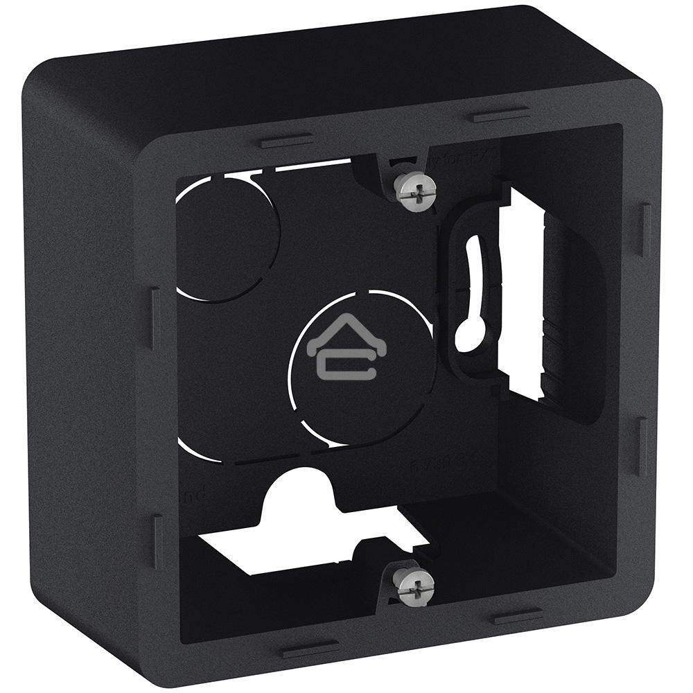 Коробка накладного монтажа Inspiria 1 пост антрацит