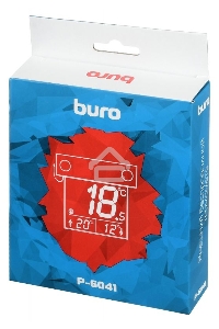 Термометр Buro P-6041 серебристый