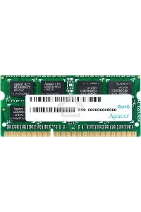 Оперативная память Apacer, DDR3L, 4GB (1x4GB), 1600MHz, CL11, SO-DIMM