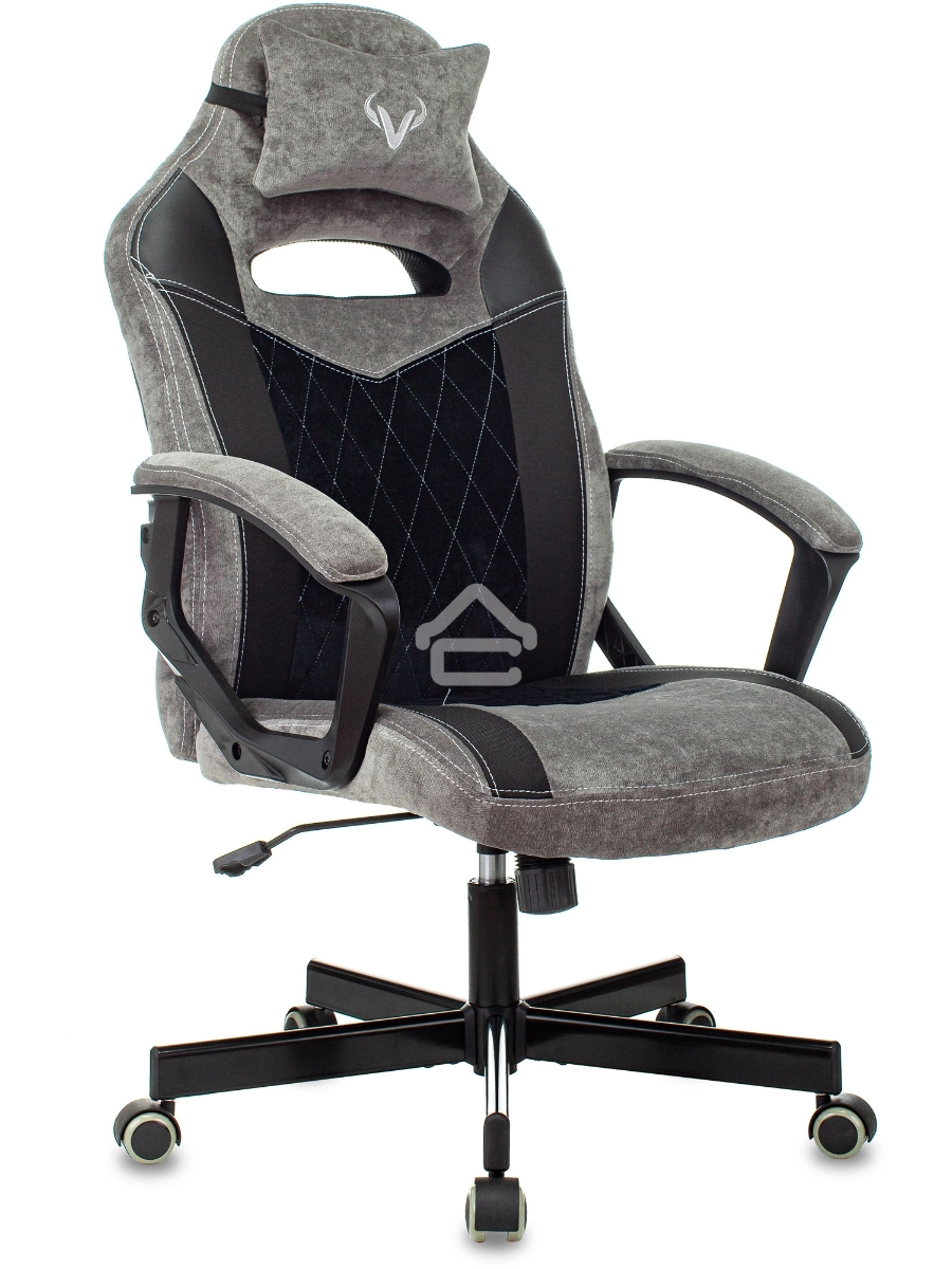 Кресло игровое Бюрократ VIKING 6 KNIGHT B FABRIC черный крестовина металл/пластик