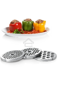 Мясорубка Bosch MFW67440 2000Вт черный/серебристый
