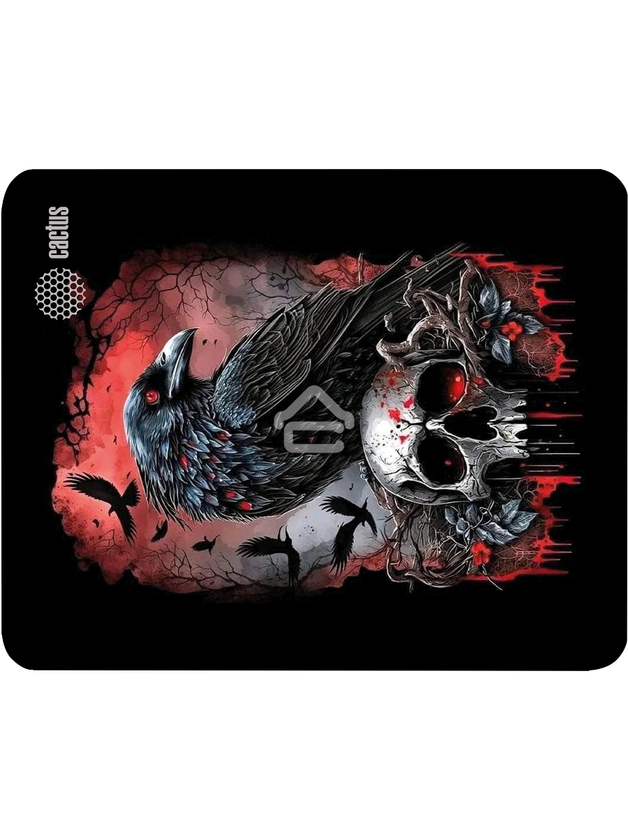 Коврик для мыши Cactus Raven 250x200x2мм (CS-MP-D14S)