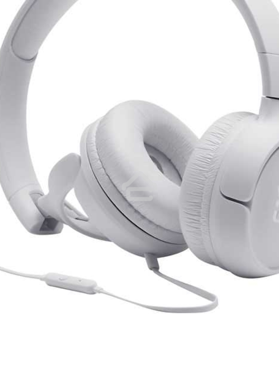 Наушники JBL накладные T500, 32 Ом, белый