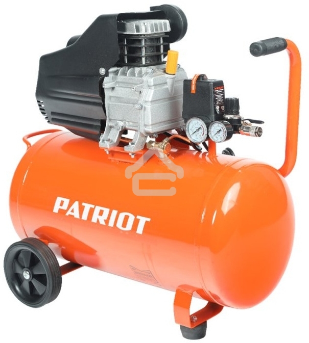 Компрессор Patriot EURO 50/2601.8кВт 220В 260л/мин 50л выход быстросъем елочка 8мм