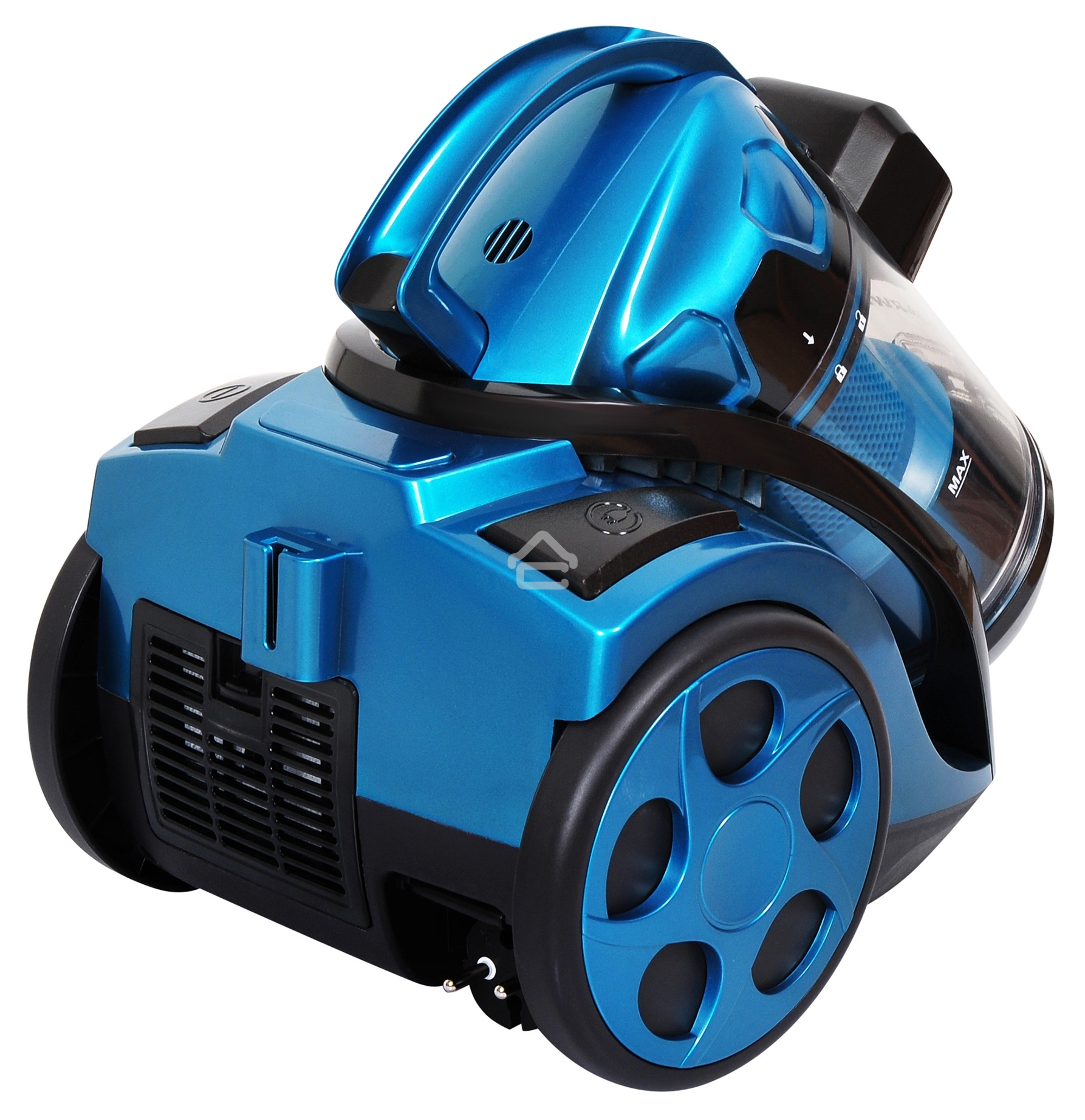 Пылесос Starwind SCV5630 голубой/черный, 350/2000 Вт, уборка сухая, пылесборник контейнер 2.5 л