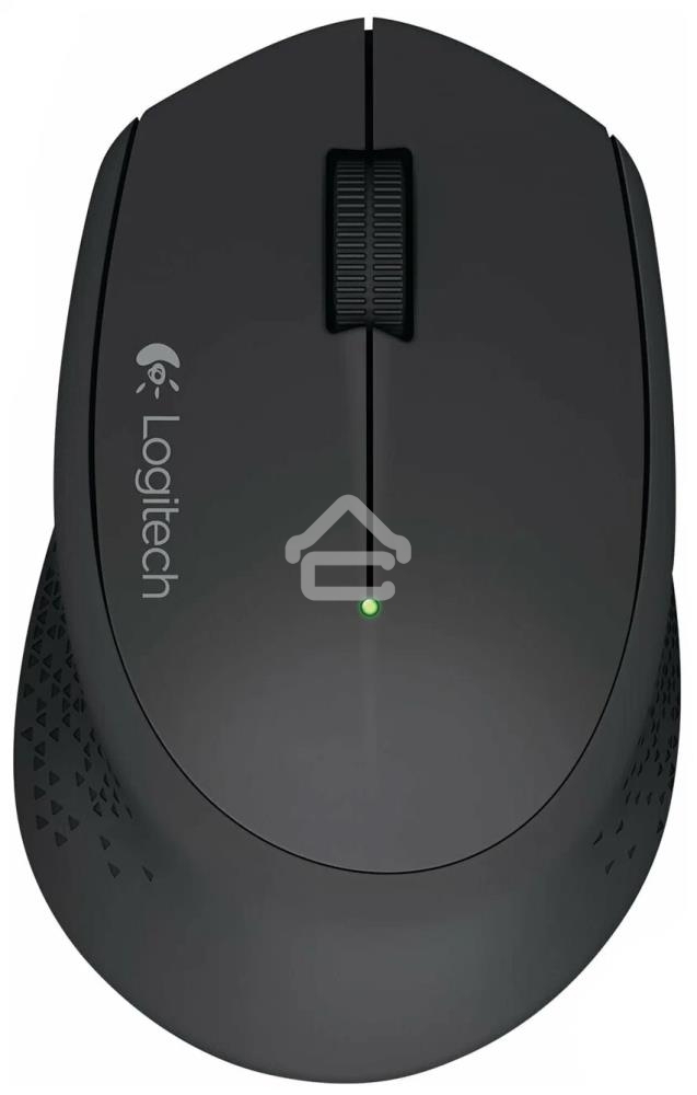 Мышь беспроводная Logitech M280 серый, 1000 dpi, радиоканал, USB, кнопки - 3