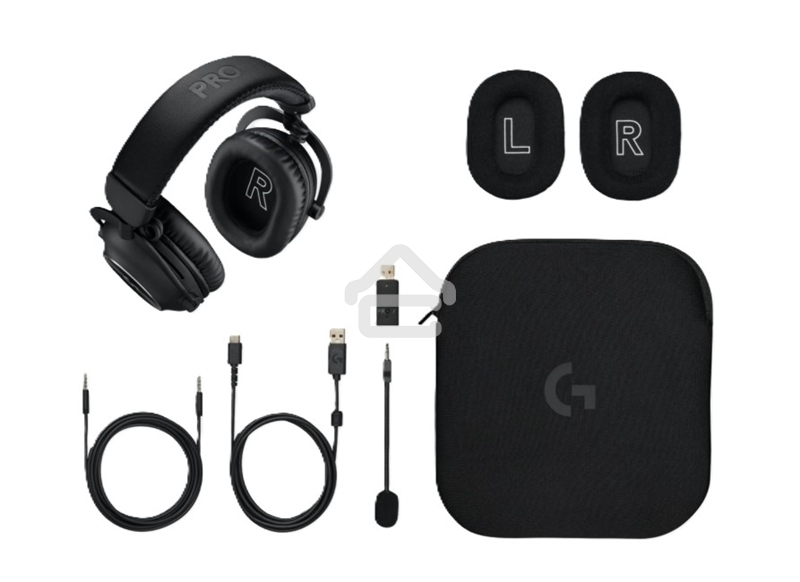 Игровая беспроводная гарнитура Logitech G Pro X 2 Wireless, черный 981-001263