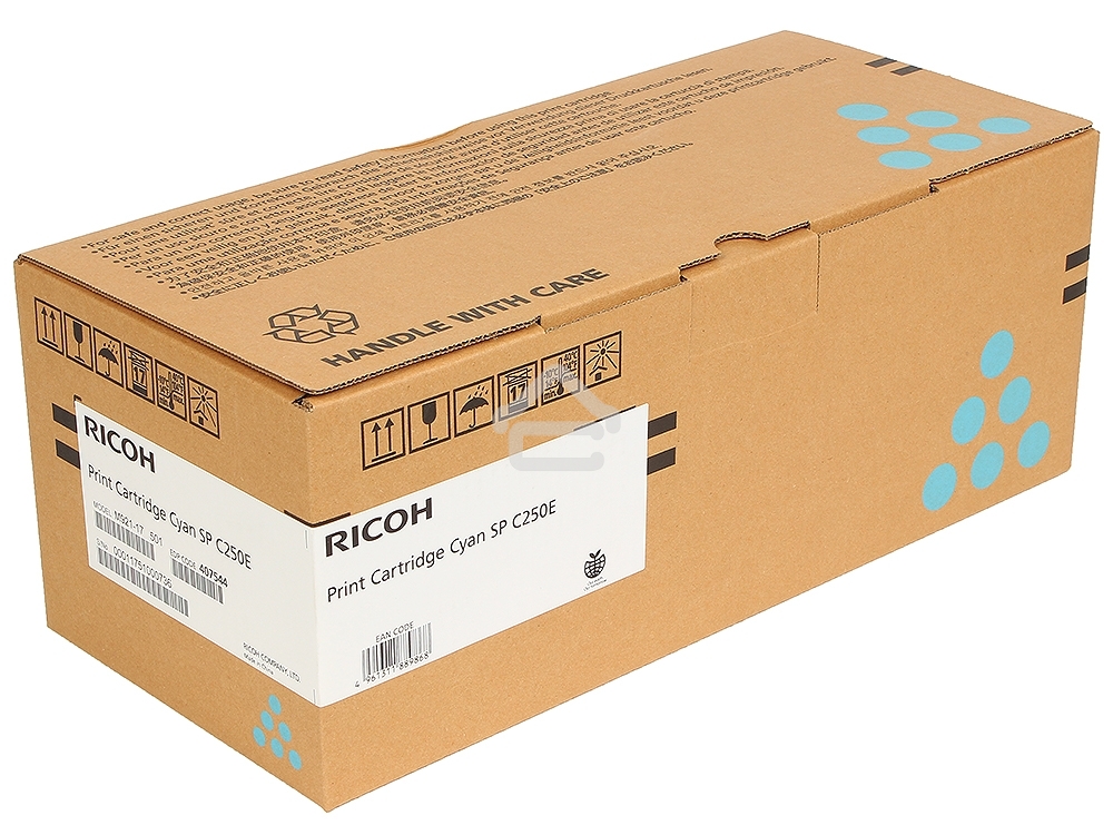 Картридж лазерный Ricoh, тип SPC250E голубой для SP C250DN/C250SF 1600 отп.