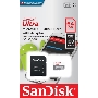 Флеш карта microSD 64GB SanDisk microSDXC Class 10 Ultra (SD адаптер) UHS-I 100MB/s