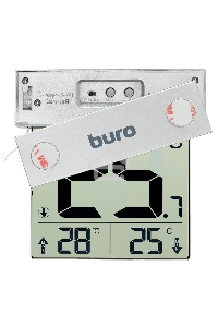 Термометр Buro P-6041 серебристый
