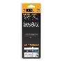 Нож, 18 мм, сменное лезвие, SK4, корпус из ABS + TPR, торцевой зажим Denzel